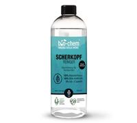 Bio-chem Limpiador de cabezales de afeitado líquido para cartuchos de limpieza de afeitadora, maquinilla de afeitar, afeitadora eléctrica, recortadora de barba, etc. de todas las marcas - 750 ml