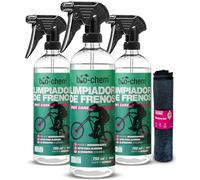 bio-chem Limpiador de frenos 3 x 750ml para coches y bicicletas