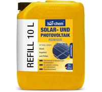 bio-chem Limpiador fotovoltaico solar y fotovoltaico - 10 litros de concentrado - diluible hasta 1:20 - eficaz en profundidad y respetuoso con el material - Fabricado en Alemania