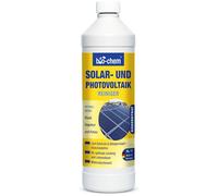 bio-chem Limpiador fotovoltaico solar y fotovoltaico 1L | Diluible hasta una proporción de 1:20 -eficaz en profundidad y respetuoso con los materiales- Fabricado en Alemania