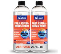 Bio-Chem - Limpiador Robot friegasuelos 2X 750ml con Vaso dosificator - Limpiador económico y ecológico para Robot Aspirador y fregasuelos de Todas Las Marcas