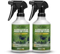 Bio-Chem - Quitamanchas de Lluvia 2X 500ml para Parabrisas y Lunas de autocaravanas, caravanas y Coches - Producto Ideal para Lunas Durante Sus Vacaciones en Autocaravana
