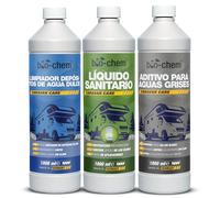 bio-chem Set de 3 aditivos higienizantes para autocaravanas