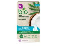 Bio coco bandas de cera faciales depilatorias 20 uds
