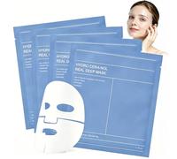 Bio Collagen Real Deep Mask,4 x Mascarilla Nocturna Hidratante,Hidratación | Mascarillas Colageno Facial,Mascarilla Facial de Hidratación Profunda con Colágeno,Mejora Elasticidad