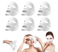 Bio-Collagen Real Deep Mask,Collagen Reverse Film Volume Peel off Mask,Bio-Collagen Face Mask,Hydrating Anti-Wrinkle Lifting Mask,Collagen Mask for Face (6 Pcs)