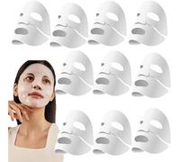 Bio-Collagen Real Deep Mask,Hydrating Overnight Mask,Collagen Mask for Face,Collagen Reverse Film Volume Peel off Mask,Bio Collagen Face Mask,Pure Collagen Films (10pcs)