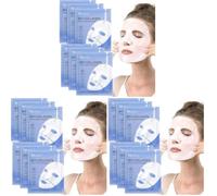 Bio Collagen Real Deep Mask, Mascarilla facial de colágeno biológico, mascarilla de colágeno para la noche, mascarilla hidratante profunda, mascarilla facial antienvejecimiento, 6PCS (Paquete de 3)