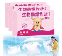 Bio-Enzyme Explosive Salt, Multi-Functional Bio-Enzyme Cleaning Tablets, Active Biological Enzyme Washing Powder, Powerful Stain Removing Bio-Enzyme Cleaning Tablets for Cloth/Curtains/Shoes (3box)