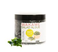 BIO Fresh Wakame del Atlantico (Sushi, Ensaladas, Sopas, Comida Japonesa, Pasta) Wakame es el Alga de Moda para Adelgazar. Efecto Saciante. Ecologico Gourmet. Vegano. Sin Gluten. 100% Natural - 150g