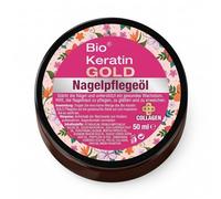 Bio Keratin Gold Aceite para el cuidado de uñas 50 ml - Cuidado intensivo para uñas y cutículas - Con colágeno - Ayuda al crecimiento saludable de las uñas - Para unas uñas suaves, lisas y cuidadas