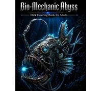 Bio-Mechanic Abyss: Dark Coloring Book for Adults: Extreme Biomechanical Coloring Book for Adults: 50 Intricate Midnight Edition Pages of ... Creatures for Deep Focus and Stress Relief