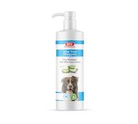 Bio PetActive Champú para perros de aloe vera, 970 ml, limpiador e hidratante para perros, aroma floral de larga duración para evitar olores de perros, producto de aseo