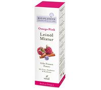 Bio Planete - Mezcla de aceite de linaza orgánico Omega Pink (6 x 100 ml)