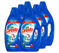 Bio Presto líquido clásico, detergente lavadora, fórmula potenciada, 6 x 19 lavados, 5900 g