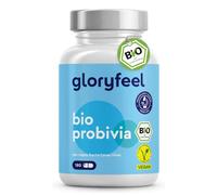 Bio Probióticos y Prebióticos Intestinales - 180 Cápsulas - 20 mil millones de UFC, 21 cepas bacterianas + Inulina orgánica - Lactobacillus y Bifidobacterium