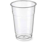 bio3 100/500/1250 vasos desechables de 250 ml, marca 0,2, biodegradables y compostables de PLA desechables, sin plástico | After Plastic (500)