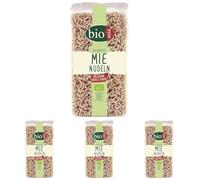 BIOASIA Bio Fideos Mie, integrales, rápida y fácilmente preparados, 1 x 250 g (Paquete de 4)