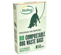 BioBag Bolsas biodegradables y compostables para excrementos de perro - 50 unidades