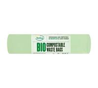 BioBag Bolsas de basura compostables de 60 L (5 unidades), color verde