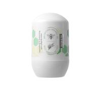Biobaza Desodorante en roll-on de Bees & Oats, 50 ml, suave con miel y avena para pieles sensibles