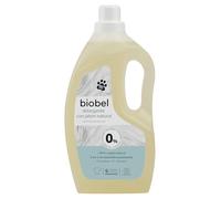 Biobel 0% - Jabón Ecológico De Aceite De Coco - 100% Natural - Limpia, Cuida Y Suaviza Los Tejidos - Para Prendas Delicadas Y Ropa De Bebés - Apto Para Pieles Sensibles - Detergente Líquido - 1,5 L