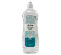 Biobel - Abrillantador para Lavavajillas - 100% Natural - Acabado Seco y Brillante - Elaborado con Alcohol Vegetal - Sin Perfume ni Alérgenos - Apto para Lavavajillas Domésticos - 1 L