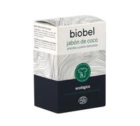 Biobel -Jabón de Pastilla con Aceite de Coco, 100% Natural Para Prendas y Pieles Sensibles, Con Aceite Esencial de Lavanda, Ideal para Viajes o Acampadas 1 unidad x 240 gr