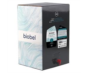 Biobel - Limpiacristales - 100% Natural - Limpia, Desengrasa y Abrillanta - Elaborado con Alcohol Vegetal - Sin Perfume, Alérgenos, ni Pictogramas - Apto para Todo Tipo de Superficies - 20 L