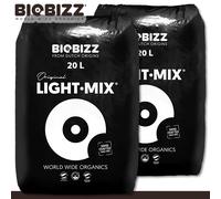 Biobizz 2 X 20 L Light-Mix Tierra Orgánica Para Plantas Con Perlite