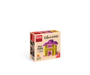 Bioblo MINI BOX Sweet Home – 40 piezas de construcción a partir de 3 años