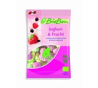 Biobon - Caramelos de Goma - 100% Natural - Sabor Yogurt y Frutas - Sin Gelatina - Deliciosas y Cremosas - Ideal para Niños - Sin Gluten - Apto para Veganos - 100 g