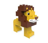 BIOBUDDI Animales Salvajes | León en la Sabana, 11 Piezas, 100% Compatible con Lego & Duplo, (Países Bajos), 97% bioplástico, BB-0102