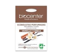 BIOCENTER Ambientador Natural de Vainilla y Canela (2 Unidades) - Certificado ecológico y Vegano