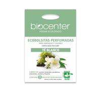 BIOCENTER Ambientador Natural Té Blanco (2 Unidades) - Certificado ecológico y Vegano