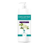 BIOCENTER Gel de ducha y Champú natural 2 en 1 - Línea Botanical - Ecológico y vegano 1000 ml