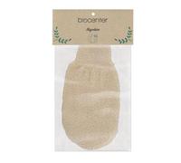 BIOCENTER Guante de baño de ALGODÓN ecológico - Masaje y limpieza piel sensible