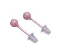 Biocerámica Redonda Multiusos Tachuelas Para Oreja Y Nariz De Bioplasto Flexible Retenedores Perforación Níquel Materiales Biocerámicos Resistentes Alfileres Flexibles Para Oreja