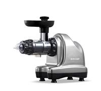 BioChef Axis Cold Press Juicer - Extractor de zumo horizontal, Procesador de alimentos, BPA Free y Silencioso. 20 Años de Garantía (rojo)