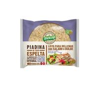Biocop Piadina de Trigo Espelta 50% Integral Lino-Amapola 225 g