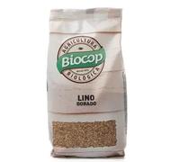 BIOCOP Semillas de Lino Dorado 250 g - Ecológico (Bio) - Fuente de Omega 3, Fibra y Proteínas - Ideal para Batidos, Yogur y Pan