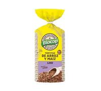 Biocop Tortitas de Arroz, Maíz y Semillas de Lino 200g