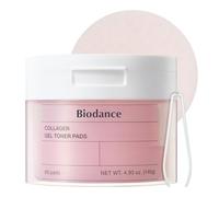 Biodance Collagen Real Gel Toner Pads - Discos Tónicos para Elasticidad y Poros - Almohadillas Suaves con Colágeno Hidrolizado - Cosmética Coreana - 60 Unidades (140g)