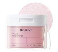 Biodance Collagen Real Gel Toner Pads - Discos Tónicos para Elasticidad y Poros - Almohadillas Suaves con Colágeno Hidrolizado - Cosmética Coreana - 60 Unidades (140g)