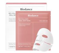 Biodance Bio-Collagen Real Deep Mask 4-pack - mascarillas faciales, mascarilla facial, mascarilla facial mujeres, mascarilla facial, refinamiento de poros, tratamiento de arrugas