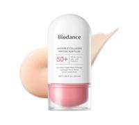 BIODANCE Sérum Solar SPF 50+ Invisible con Colágeno y Péptidos, Protector Solar Facial Ligero, Efecto Glow, Hidratante y Reafirmante, Cosmética Coreana (50 ml)