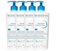 BIODERMA | Atoderm Ultra Crema | Cuidado Hidratante Diario Ultranutritivo | Nutre la piel | Sin perfume | Muy buena tolerancia | Juego de 4x500ML