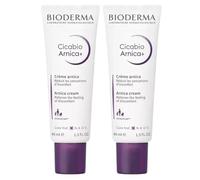 BIODERMA | Cicabio Árnica+ | El tratamiento SOS para absorber y descongestionar | Cambios en la piel | Reduce las sensaciones de malestar cutáneo | Buena tolerancia | Juego de 2x40ML