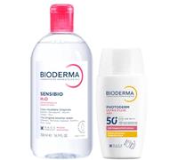 Bioderma Photoderm AR+ Ultra-Fluid Rojeces SPF50+ 40 ml + Sensibio H2O Agua Micelar 500 ml