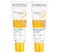 Bioderma Photoderm Piel Sensible y Seca Tono Claro SPF50+ 2x40 ml